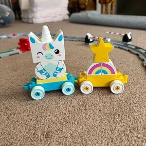 Duplo Lego Unicorn Train, Under the Sea, Safari